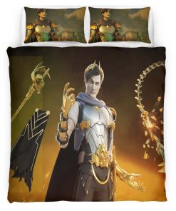 Housse De Couette Fortnite Midas Skin Parure de lit Ensemble De Literie