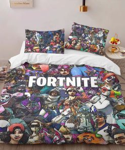 Alternative view of Housse De Couette Fortnite Peinture FN06 Parure de lit Ensemble De Literie