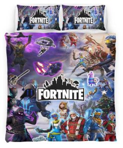Housse De Couette Fortnite Raven et tous les skins Parure de lit Ensemble De Literie