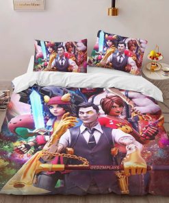 Alternative view of Housse De Couette Fortnite Skin Summit Seeker Evie Midas Peely Parure de lit Ensemble De Literie