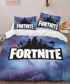 Alternative view of Housse De Couette Fortnite Ciel et logo Parure de lit Ensemble De Literie