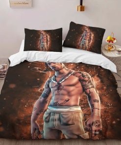 Alternative view of Housse De Couette Fortnite Travis Scott Skin Parure de lit Ensemble De Literie