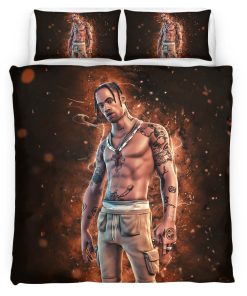 Housse De Couette Fortnite Travis Scott Skin Parure de lit Ensemble De Literie