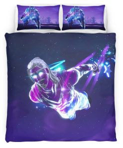 Housse De Couette Skin Galaxie Fortnite 04 Parure de lit Ensemble De Literie