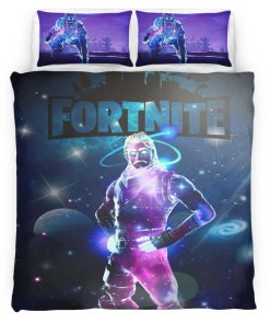 Housse De Couette Skin Galaxie Fortnite Parure de lit Ensemble De Literie