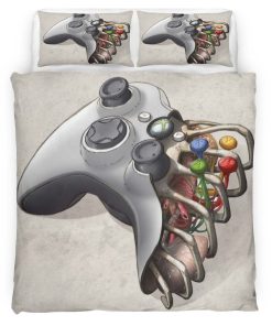Housse De Couette Manette de jeu 6 Parure de lit Ensemble De Literie