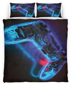 Housse De Couette Manette PlayStation 06 Parure de lit Ensemble De Literie