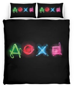 Housse De Couette Manette PlayStation 11 Parure de lit Ensemble De Literie