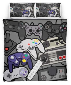 Housse De Couette Manette Xbox 07 Parure de lit Ensemble De Literie