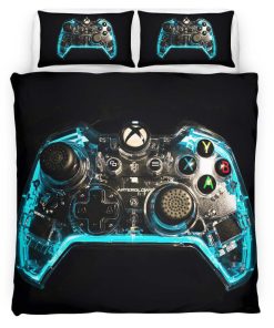 Housse De Couette Manette Xbox 17 Parure de lit Ensemble De Literie