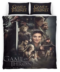 Housse De Couette Game of Thrones Tous les personnages 04 Parure de lit Ensemble De Literie