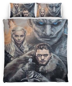 Housse De Couette Game of Thrones L’hiver arrive Personnage 07 Parure de lit Ensemble De Literie