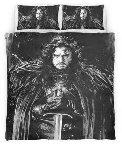 Housse De Couette Game of Thrones Jon Snow 03 Parure de lit Ensemble De Literie