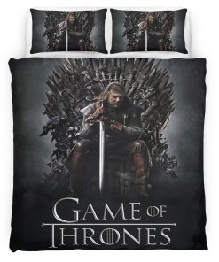 Housse De Couette Game of Thrones Ned Stark 01 Parure de lit Ensemble De Literie