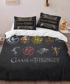 Alternative view of Housse De Couette Game of Thrones Toutes les Maisons Parure de lit Ensemble De Literie