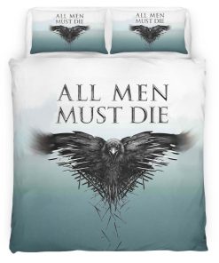 Housse De Couette Game of Thrones Tous les hommes doivent mourir 7 Parure de lit Ensemble De Literie