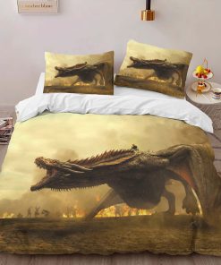Alternative view of Housse De Couette Game of Thrones Dragon 34 Parure de lit Ensemble De Literie