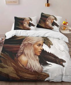Alternative view of Housse De Couette Game of Thrones Mère des Dragons 26 Parure de lit Ensemble De Literie