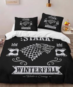 Alternative view of Housse De Couette Game of Thrones Maison Stark Parure de lit Ensemble De Literie