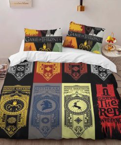 Alternative view of Housse De Couette Game of Thrones Maisons 3 Parure de lit Ensemble De Literie