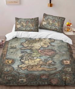 Alternative view of Housse De Couette Game of Thrones Carte 01 Parure de lit Ensemble De Literie