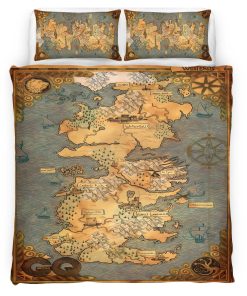 Housse De Couette Game of Thrones Carte 03 Parure de lit Ensemble De Literie