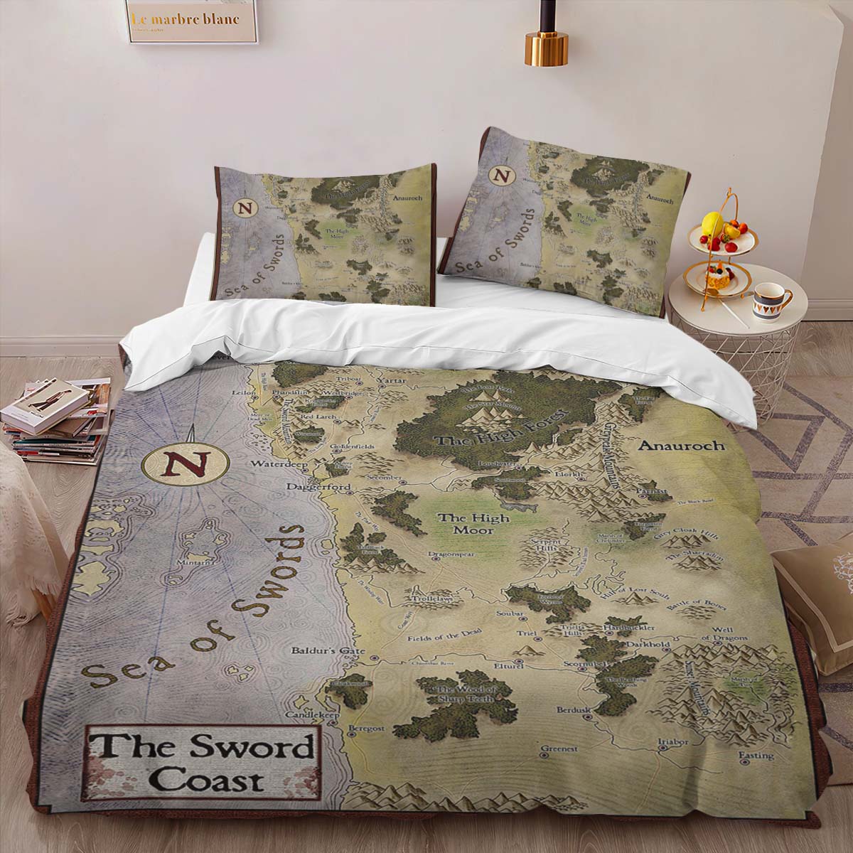 Housse De Couette Game of Thrones Carte 05 Parure de lit Ensemble De Literie – Image 2