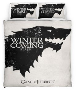 Housse De Couette Game of Thrones L’hiver arrive 03 Parure de lit Ensemble De Literie