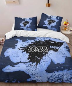 Alternative view of Housse De Couette Game of Thrones L’hiver arrive 10 Parure de lit Ensemble De Literie