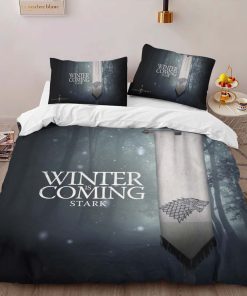 Alternative view of Housse De Couette Game of Thrones L’hiver arrive 15 Parure de lit Ensemble De Literie