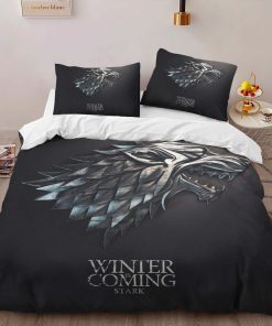 Alternative view of Housse De Couette Game of Thrones L’hiver arrive 3 Parure de lit Ensemble De Literie