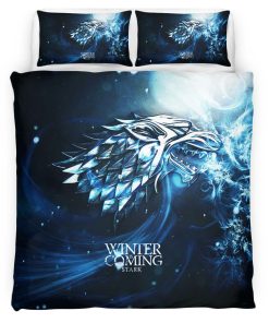 Housse De Couette Game of Thrones L’hiver arrive 41 Parure de lit Ensemble De Literie
