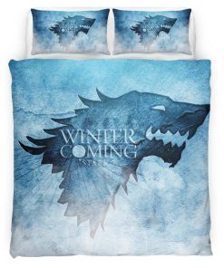 Housse De Couette Game of Thrones L’hiver arrive 44 Parure de lit Ensemble De Literie