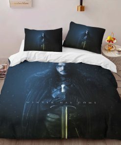 Alternative view of Housse De Couette Game of Thrones L’hiver arrive Jon Snow 8 Parure de lit Ensemble De Literie