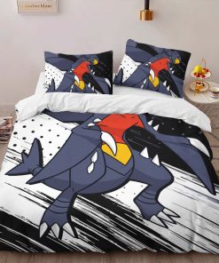 Alternative view of Housse De Couette Carchacrok Pokémon Parure de lit Ensemble De Literie