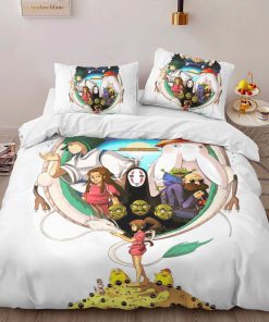 Alternative view of Housse De Couette Le Voyage de Chihiro Studio Ghibli 1001 Parure de lit Ensemble De Literie