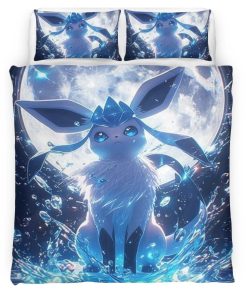 Housse De Couette Givrali Pokémon 4 Parure de lit Ensemble De Literie