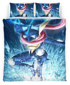 Housse De Couette Greninja Pokémon 6 Parure de lit Ensemble De Literie