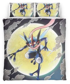 Housse De Couette Greninja Pokémon 8 Parure de lit Ensemble De Literie