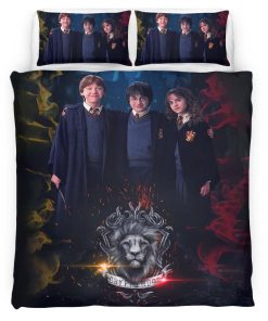 Housse De Couette Gryffondor Harry Potter Personnages Parure de lit Ensemble De Literie