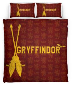 Housse De Couette Maison Gryffondor Harry Potter 08 Parure de lit Ensemble De Literie
