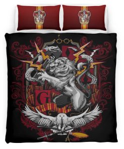 Housse De Couette Maison Gryffondor Harry Potter 11 Parure de lit Ensemble De Literie