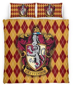 Housse De Couette Maison Gryffondor Harry Potter 12 Parure de lit Ensemble De Literie