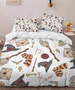 Alternative view of Housse De Couette Symboles Maison Gryffondor Harry Potter Parure de lit Ensemble De Literie