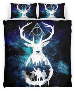 Housse De Couette Harry Potter Always Expecto Patronum Parure de lit Ensemble De Literie