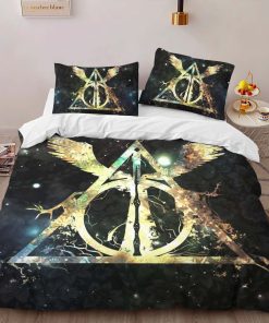 Alternative view of Housse De Couette Harry Potter Always Vif d’Or Parure de lit Ensemble De Literie