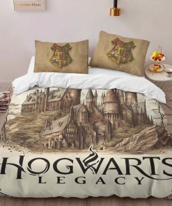 Alternative view of Housse De Couette Harry Potter et Hogwarts Legacy Parure de lit Ensemble De Literie