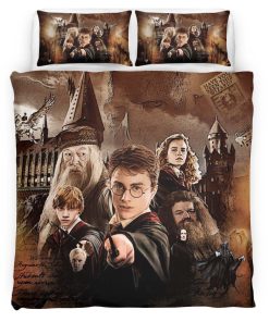 Housse De Couette Personnages Harry Potter 2 Parure de lit Ensemble De Literie