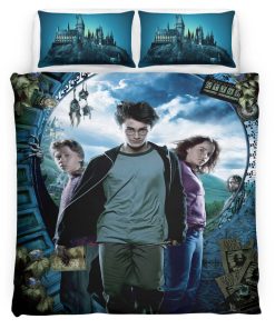 Housse De Couette Personnages Harry Potter 3 Parure de lit Ensemble De Literie