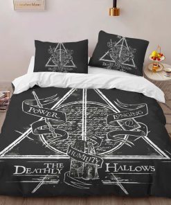 Alternative view of Housse De Couette Harry Potter Les Reliques de la Mort – Les Frères Parure de lit Ensemble De Literie